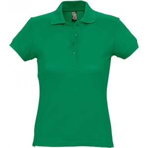 POLO PIQUÉ M/M 4 BOT PASSION VERDE PRADOS